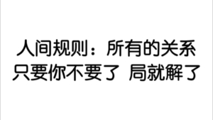 人间清醒：不困于关系，自在活缘分，破解人生困局的生存法则